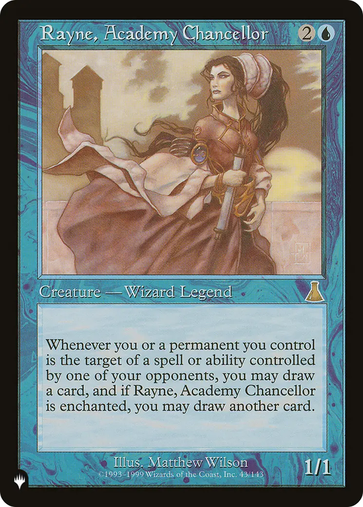 Rayne, Academy Chancellor [The List] 1