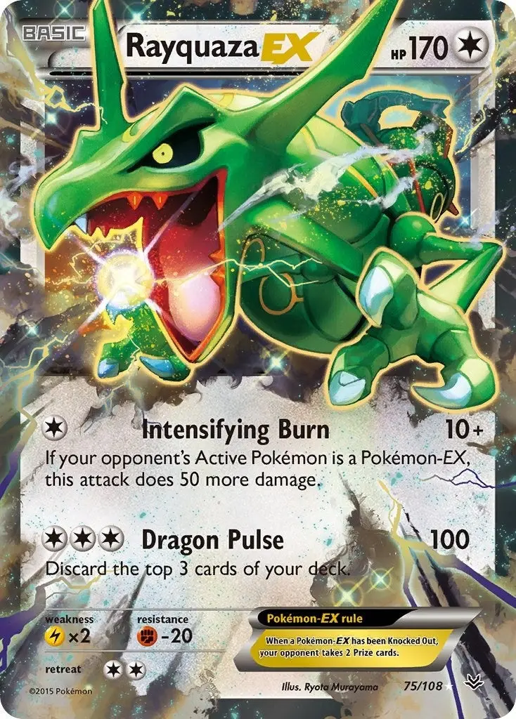 Rayquaza Ex (75) (75/108) (Ros) 1