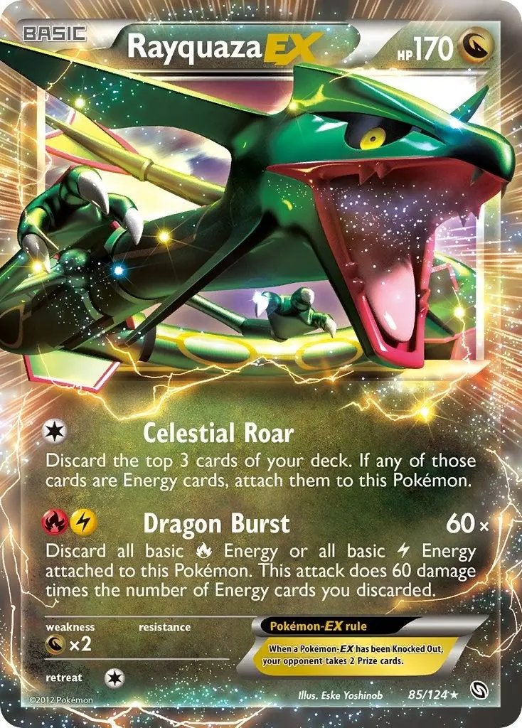 Rayquaza Ex (85/124) (Drx) 1