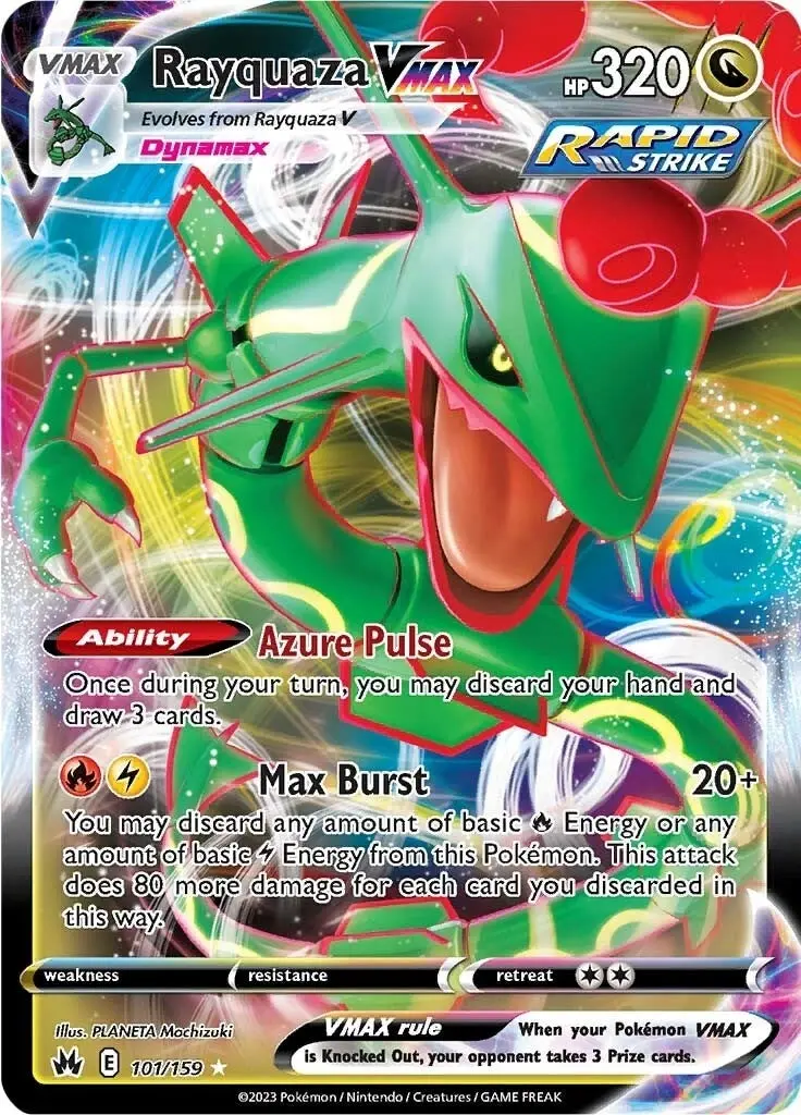 Rayquaza Vmax (101) (101/159) (Crz) 1