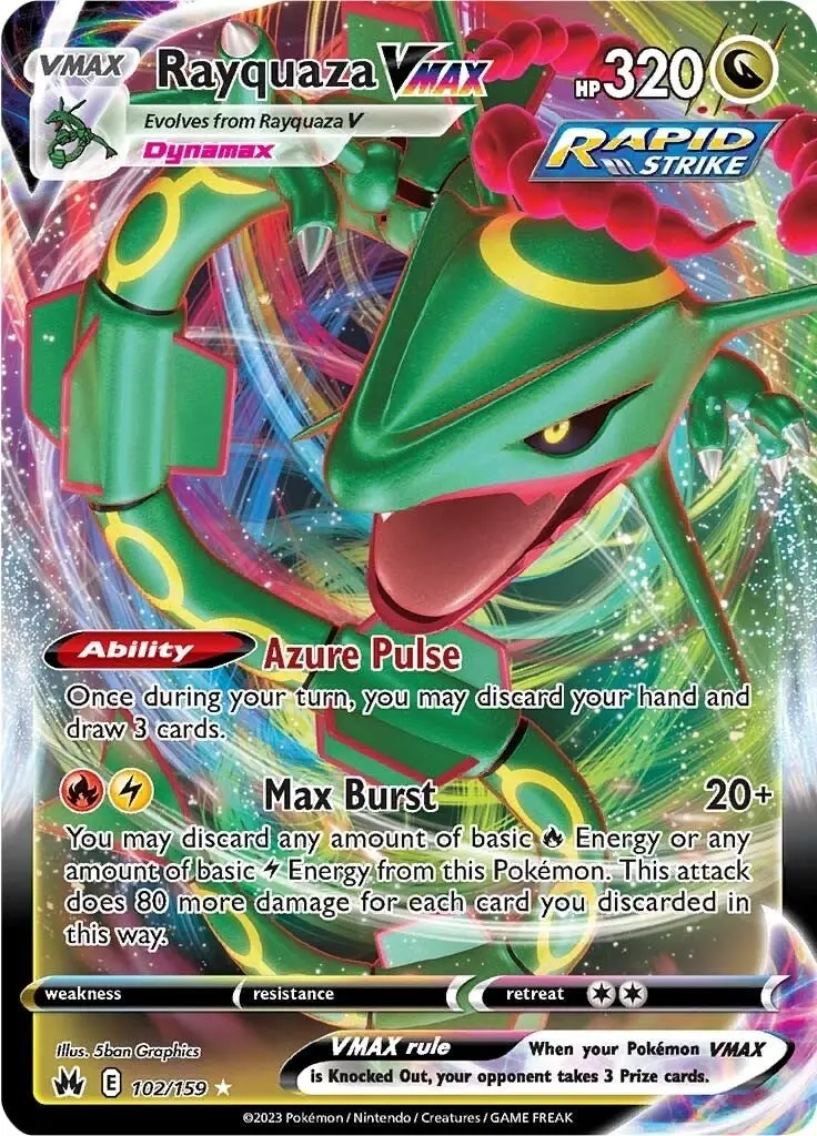 Rayquaza Vmax (102) (102/159) (Crz) 1