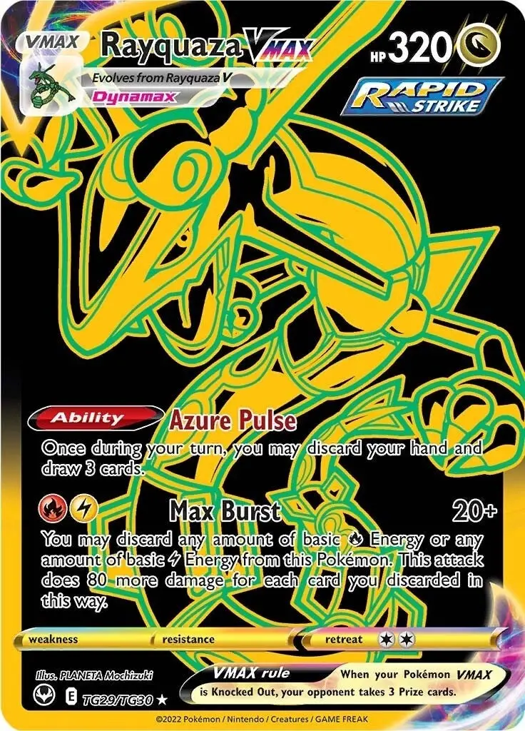 Rayquaza Vmax (Secret) (Tg29/Tg30) (Swsh12: Tg) 1