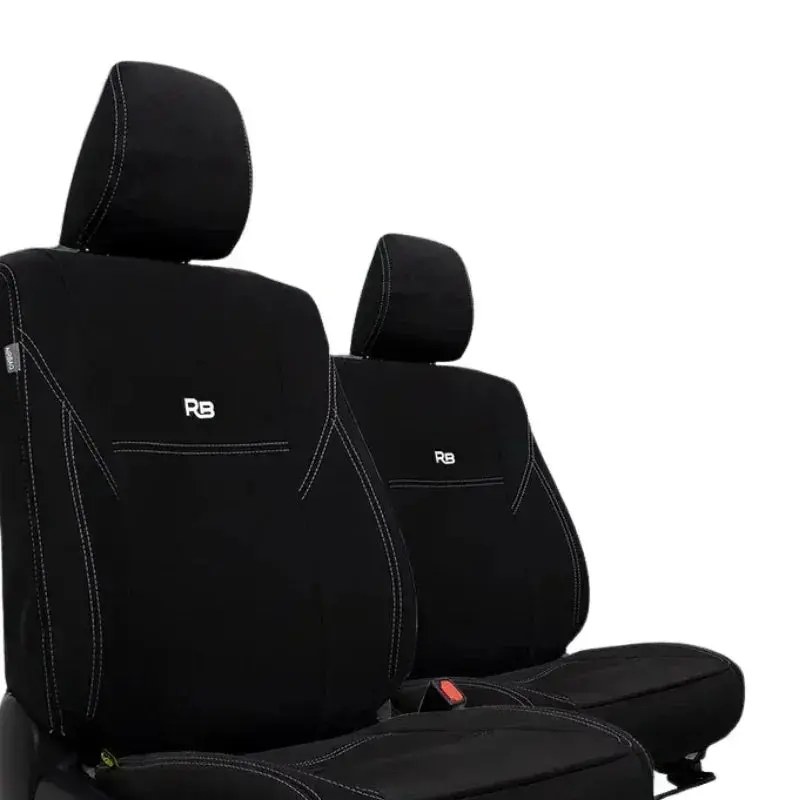 Razorback 4X4 Gp4 Standard Neoprene 2X Front Seat Covers Suitable For A Toyota Landcruiser 79 Series Dual 1
