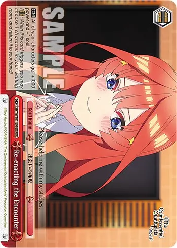 Re-Enacting The Encounter (5Hy/W101-E076r Rrr) [The Quintessential Quintuplets Movie] 1