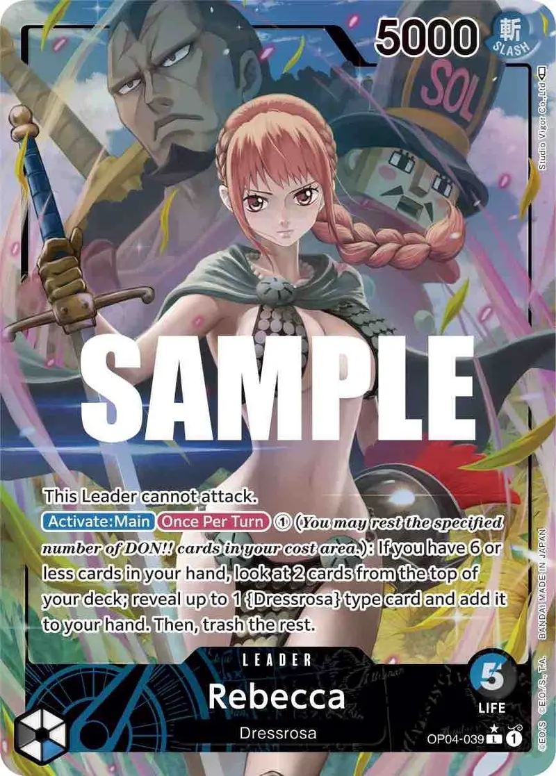 Rebecca (039) (Alternate Art) (Op04-039) (Op04) 1