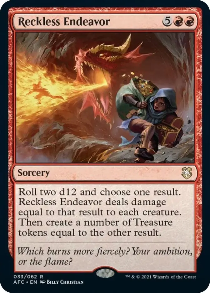 Reckless Endeavor (33) (Afc) 1