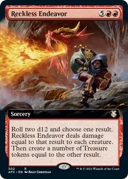 Reckless Endeavor (Extended Art) (302) (Afc) 1