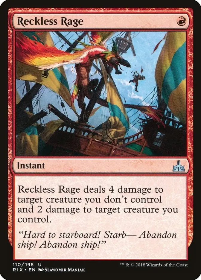 Reckless Rage (110) (Rix) 1