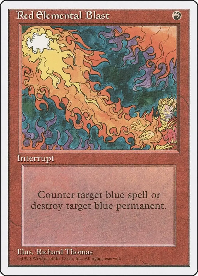 Red Elemental Blast (4Ed) 1