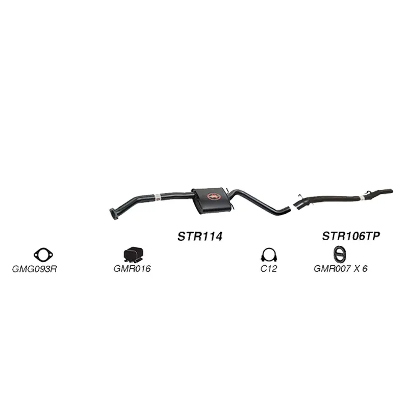 Redback 2.5"  Catback Exhaust For Holden Statesman (01/1990 - 1995),Caprice (01/1994 - 01/1995) 1