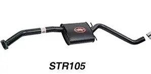 Redback Exhaust 2 1/2" Complete System For Calais (09/1991 - 1995),Commodore (09/1991 - 04/1995) 2