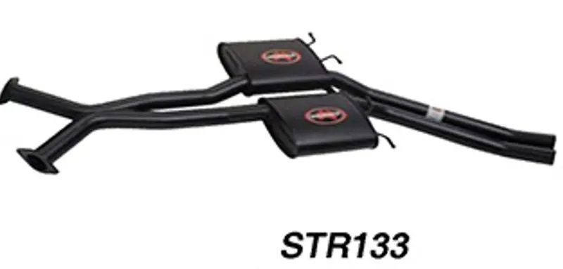 Redback Exhaust Dual 2 1/2" Cat Back System For Holden Caprice (08/2004 - 2006),Statesman (08/2004 - 2006) 2