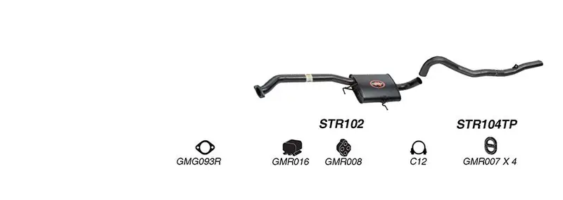 Redback Exhaust System For Holden Commodore (08/1988 - 08/1997),Calais (08/1988 - 1997) 1