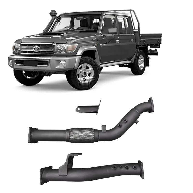 Redback Extreme Duty Exhaust Dpf Adaptor Kit For Toyota Landcruiser 76 Series Wagon, 79 Series Single And Double Cab (11/2016 - On) 1