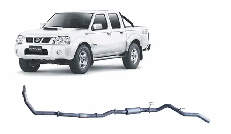 Redback Extreme Duty Exhaust For Nissan Navara D22 3.0L (11/2001 - 12/2006) 2