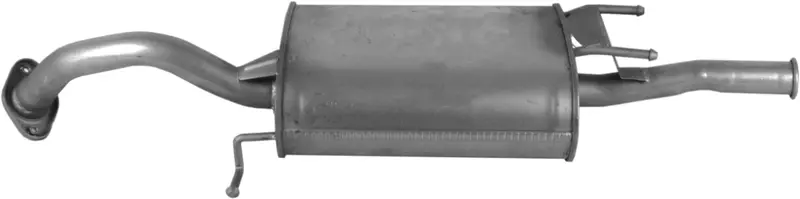Redback Muffler For Holden Nova (08/1989 - 10/1994),Toyota Corolla (06/1989 - 09/1994) 1