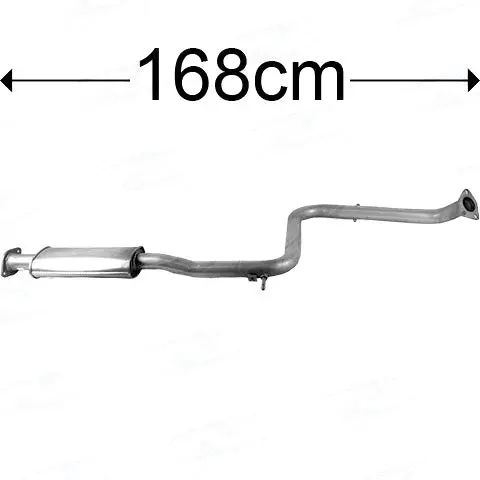 Redback Muffler For Mitsubishi Verada (02/1999 - 07/2005),Magna (02/1999 - 09/2005) 1