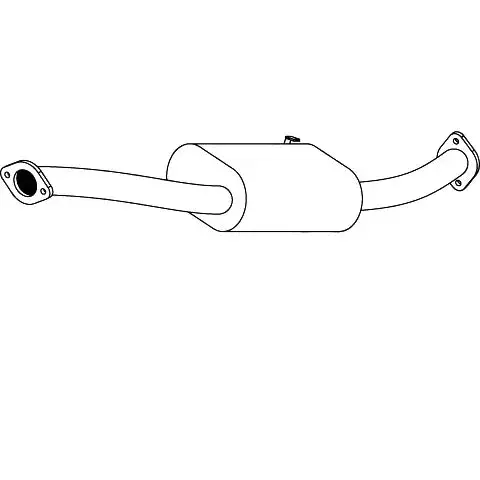 Redback Muffler For Nissan Patrol (10/2001 - 12/2012) 1