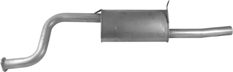 Redback Standard Rear Muffler For Ford Falcon Ba Bf 6 Cylinder Ute (10/02 - 04/2008), Fg Ute/Cab Chassis (05/2008 - On) 1