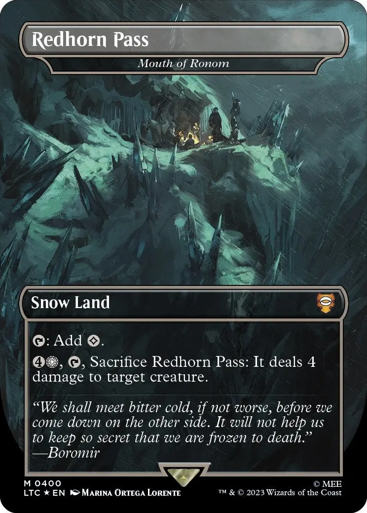 Redhorn Pass - Mouth Of Ronom (Surge Foil) (400) (Ltc) 1