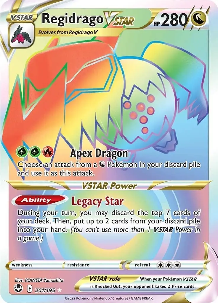 Regidrago Vstar (Secret) (201/195) (Swsh12) 1