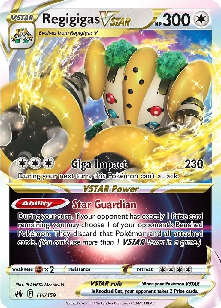 Regigigas Vstar (114/159) (Crz) 1