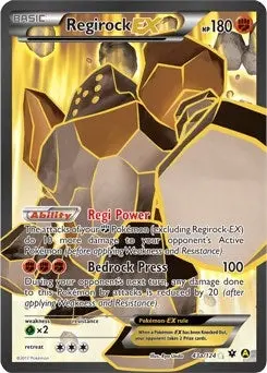Regirock Ex - 43A/124 (043A/124) (Pr) 1