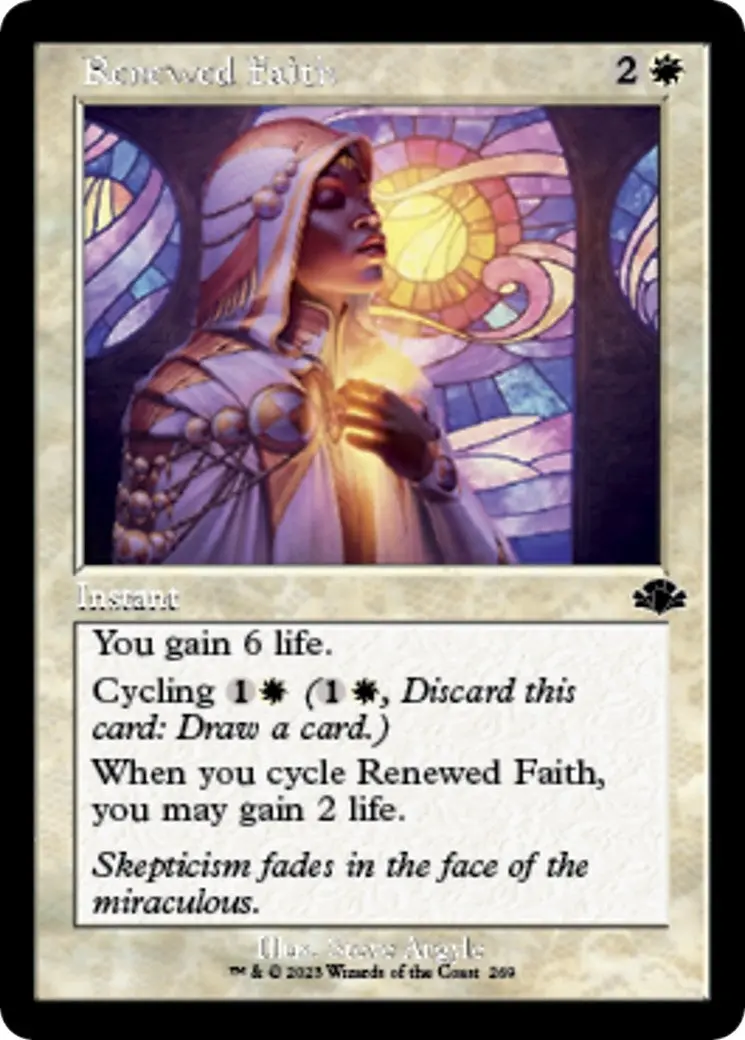 Renewed Faith (Retro Frame) (269) (Dmr) 1