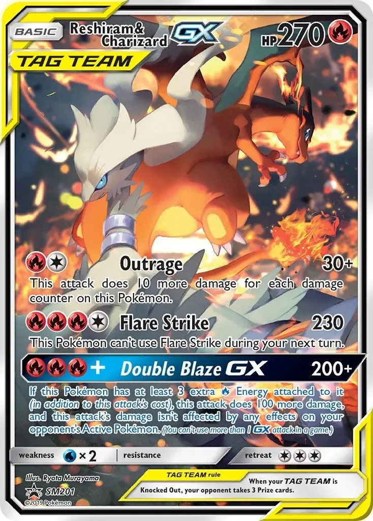 Reshiram & Charizard Gx - Sm201 (Sm201) (Smp) 1