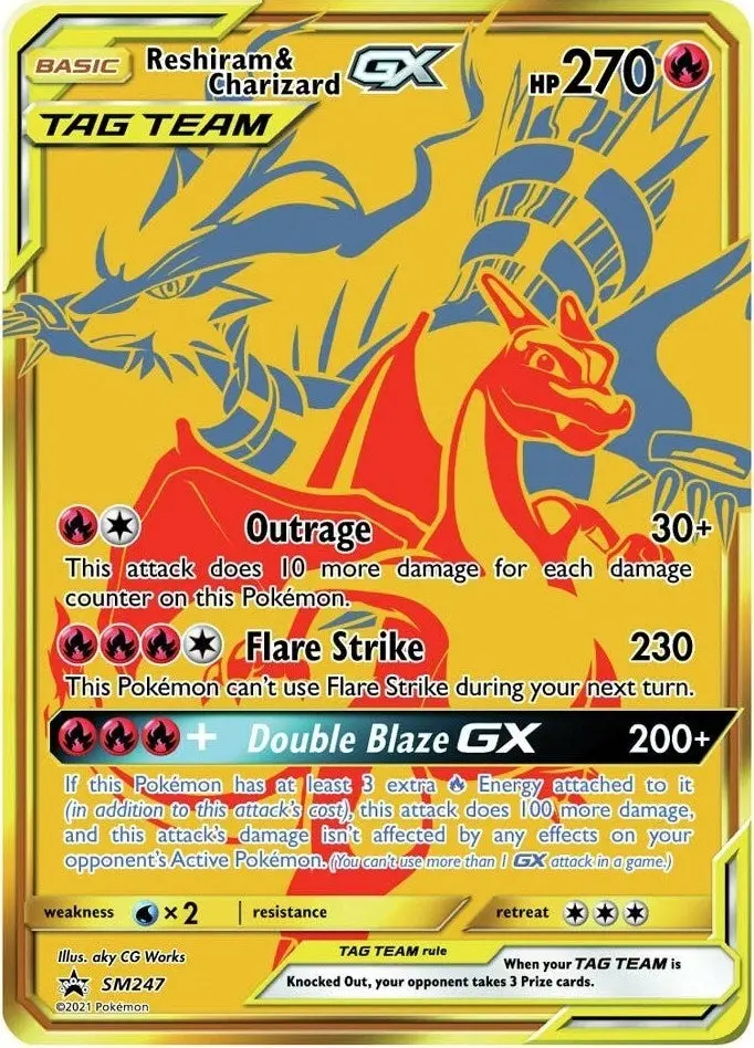 Reshiram & Charizard Gx - Sm247 (Sm247) (Smp) 1