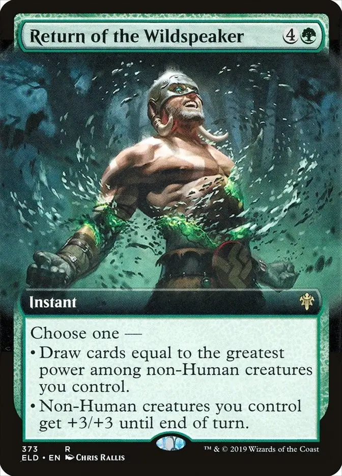 Return Of The Wildspeaker (Extended Art) (373) (Eld) 1