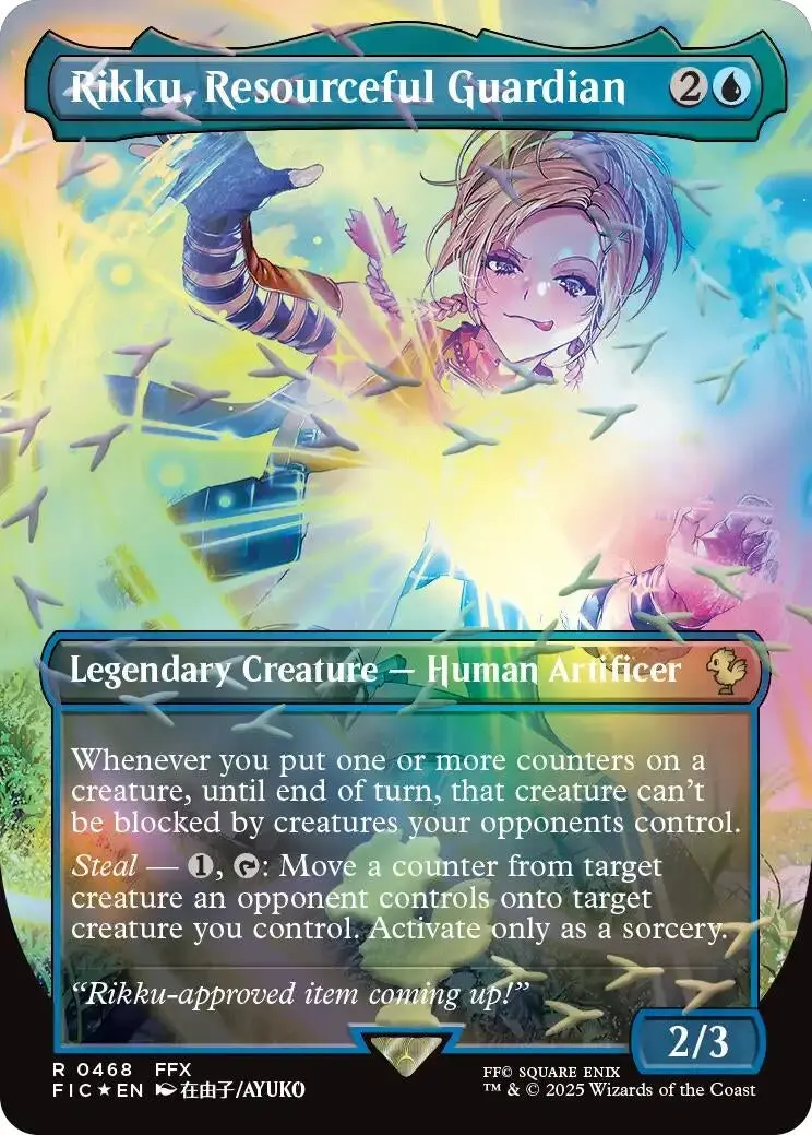 Rikku, Resourceful Guardian (Borderless) (Chocobo Track Foil) (468) (Fic) 1