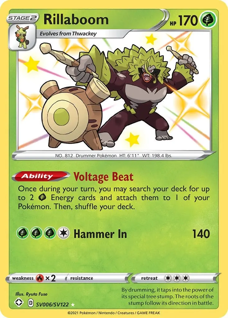 Rillaboom (Sv006/Sv122) (Shfsv) 1