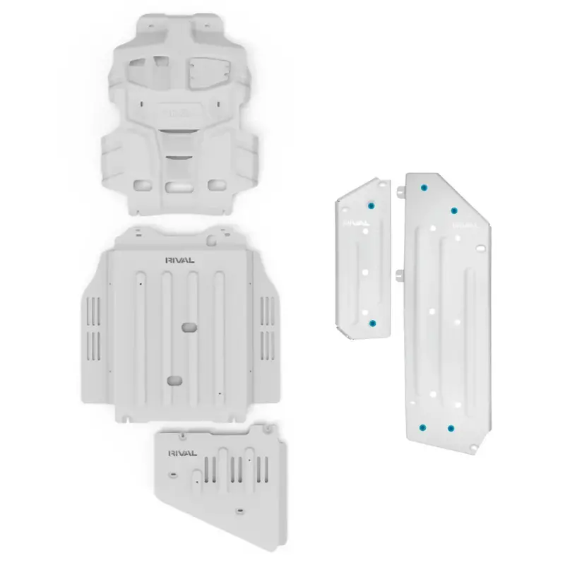 Rival 300 Series Landcruiser Bash Plates - 4 Piece Kit (Original Version) 2021 Onwards 1