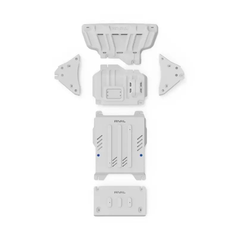 Rival Aluminum 5 Piece Bash Plate Set For Ford Ranger Next Gen / Everest Next Gen 1