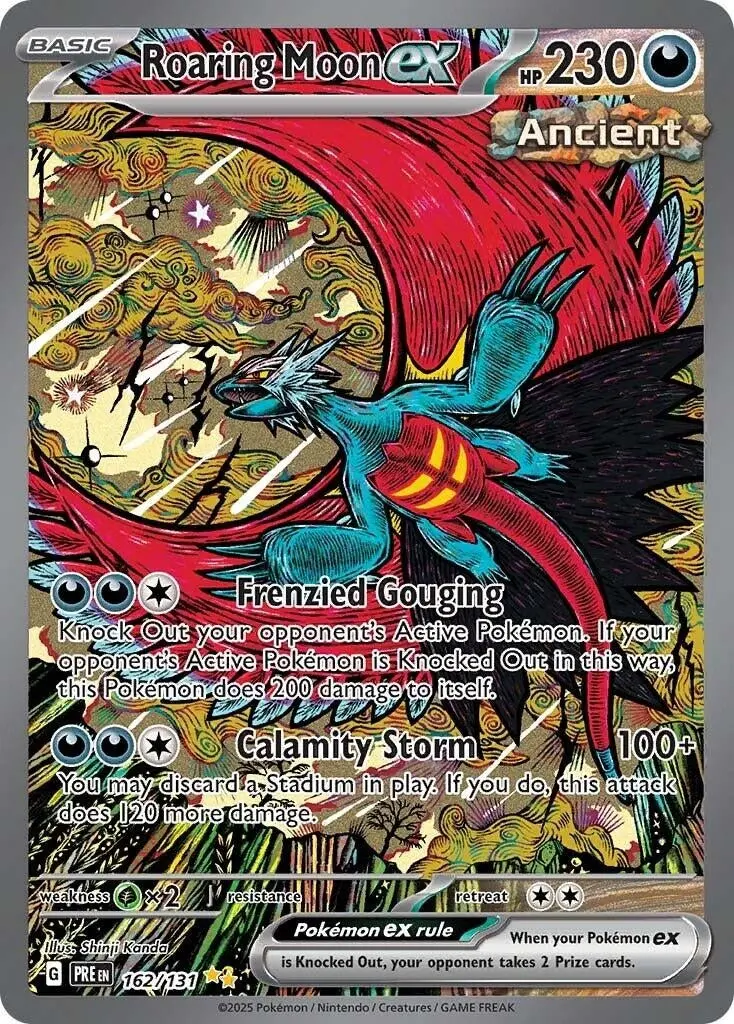 Roaring Moon Ex (162/131) (Pre) 1