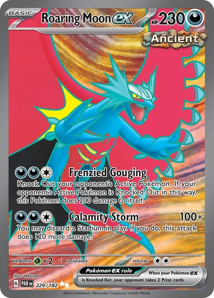 Roaring Moon Ex (229/182) (Par) 1