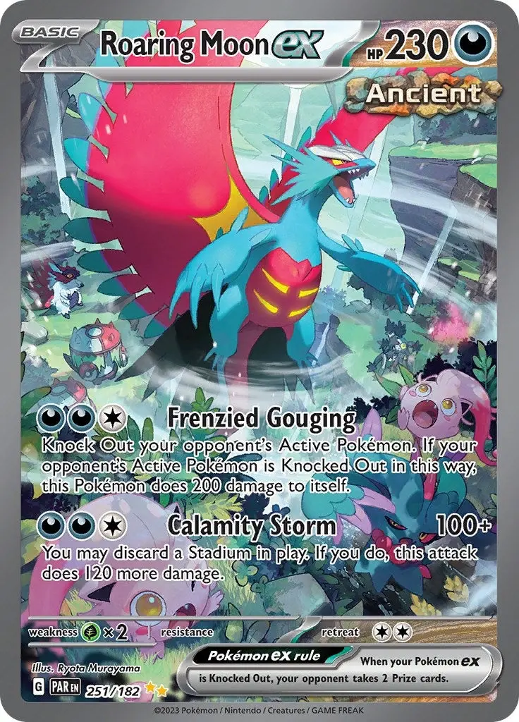 Roaring Moon Ex (251/182) (Par) 1
