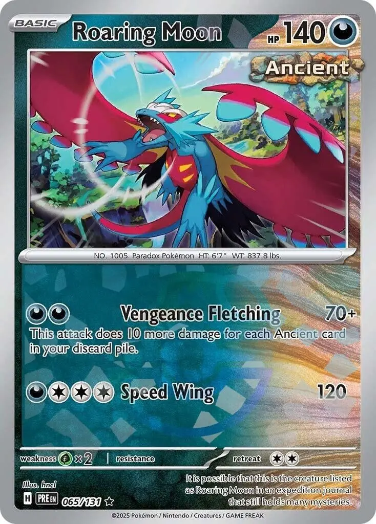 Roaring Moon (Master Ball Pattern) (065/131) (Pre) 1