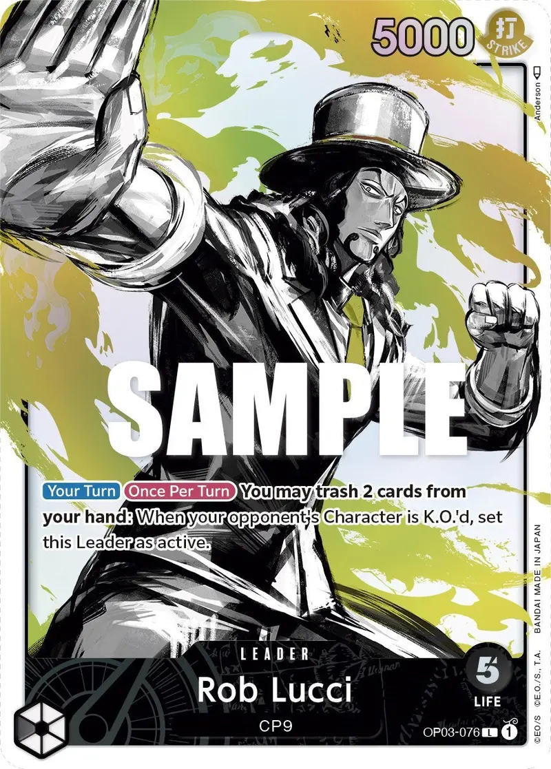 Rob Lucci (Alternate Art) [Pillars Of Strength] 1
