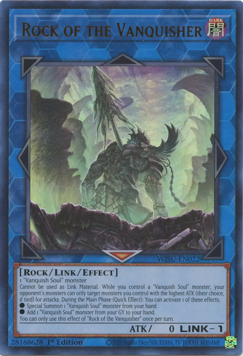 Rock Of The Vanquisher [Wisu-En022] Ultra Rare 1