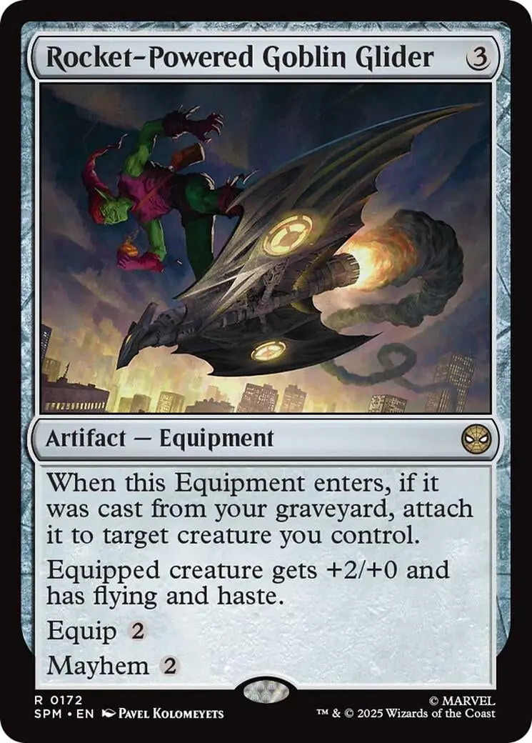 Rocket-Powered Goblin Glider (172) (Spm) 1