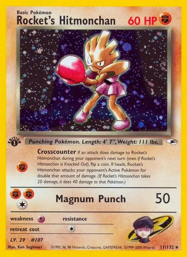 Rocket's Hitmonchan (011/132) (G1) 1