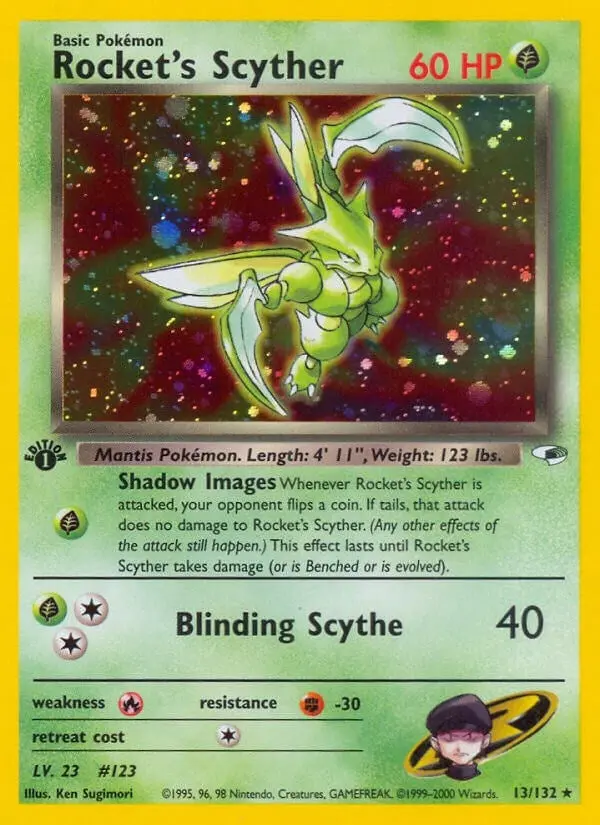 Rocket's Scyther (013/132) (G1) 1