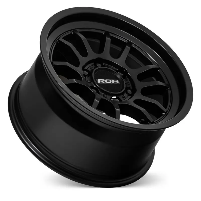 Roh Arc Matte Black Wheel – Liteforged Series Wheels For 4X4 Vehicles 1