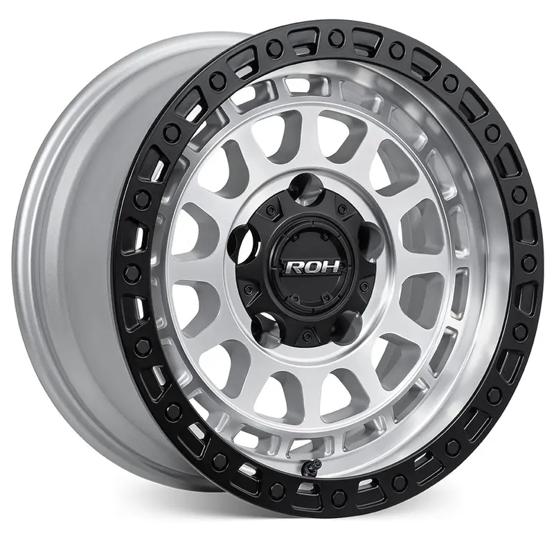 Roh Assault Wheels Machined Centre Black Lip 1