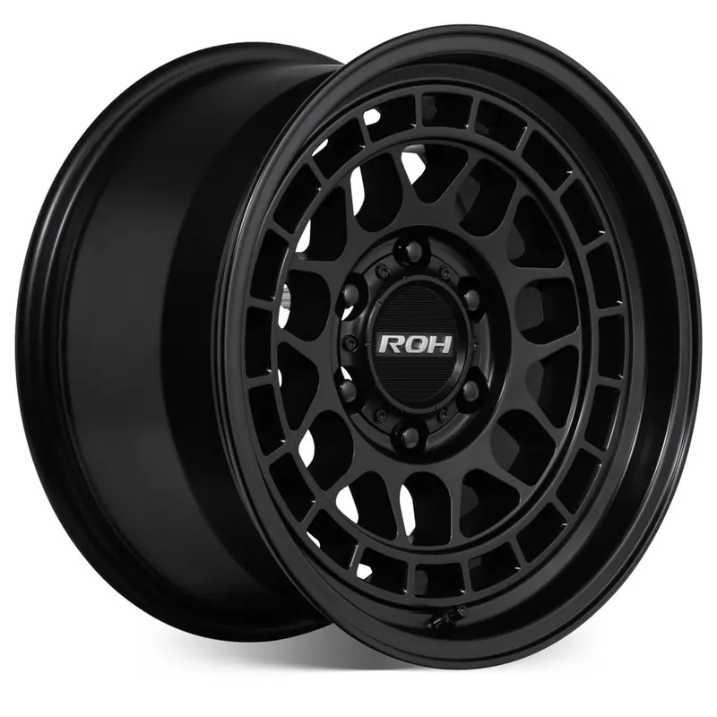 Roh Lotus Wheels In Matte Black - Liteforged Series 3