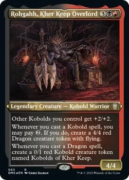 Rohgahh, Kher Keep Overlord (Foil Etched) (63) (Dmc) 1