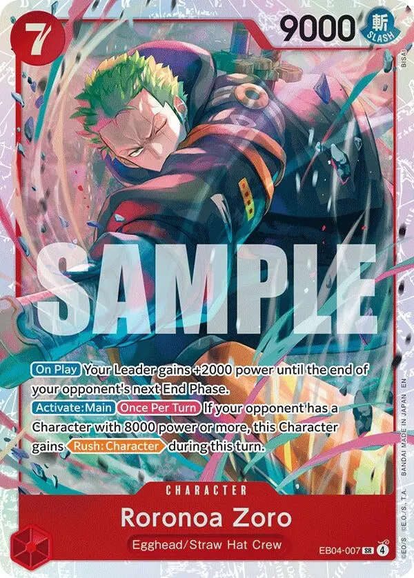 Roronoa Zoro (Eb04-007) (Eb04-007) (Op15-Eb04) 1