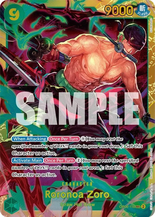 Roronoa Zoro (Op06-118) (Op06) 1